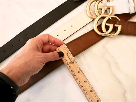 gucci belt alteration|gucci marmont belt chart.